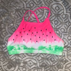 girls justice watermelon bikini set
